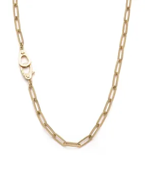 36" Sister Hook Clip Chain Necklace