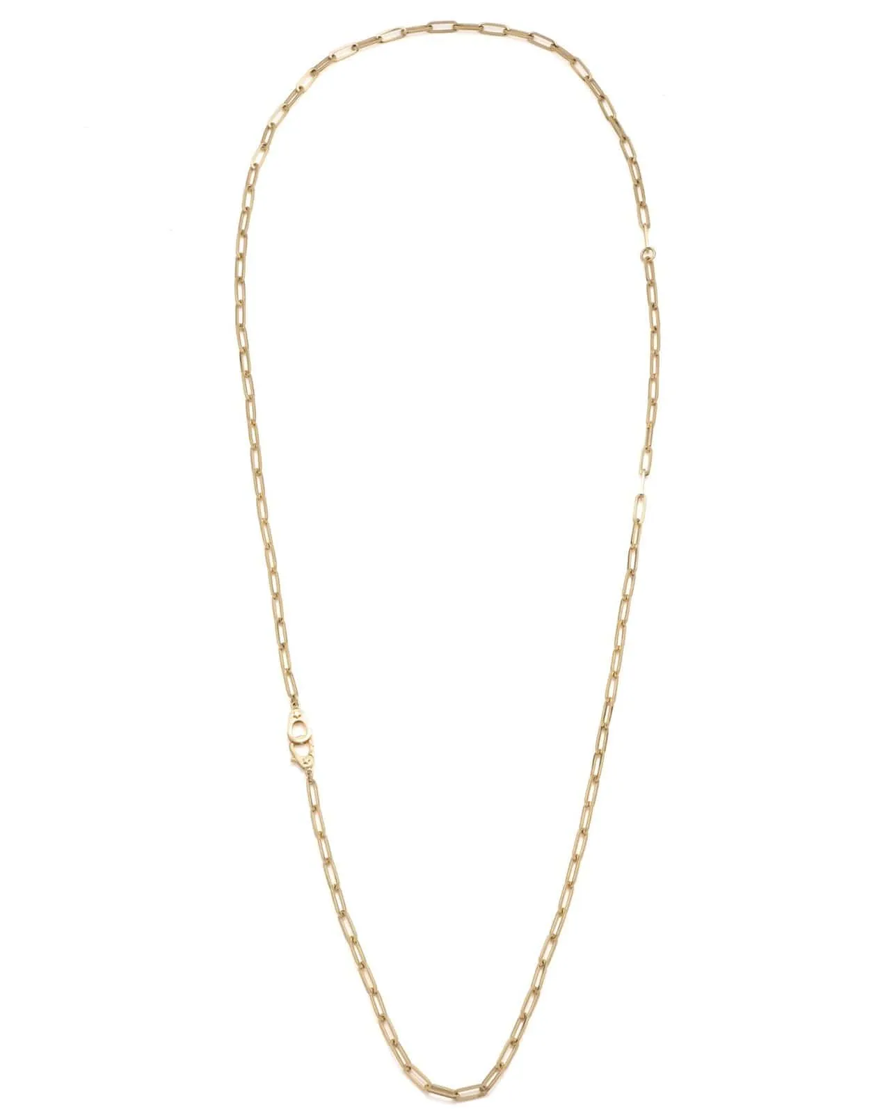 36" Sister Hook Clip Chain Necklace