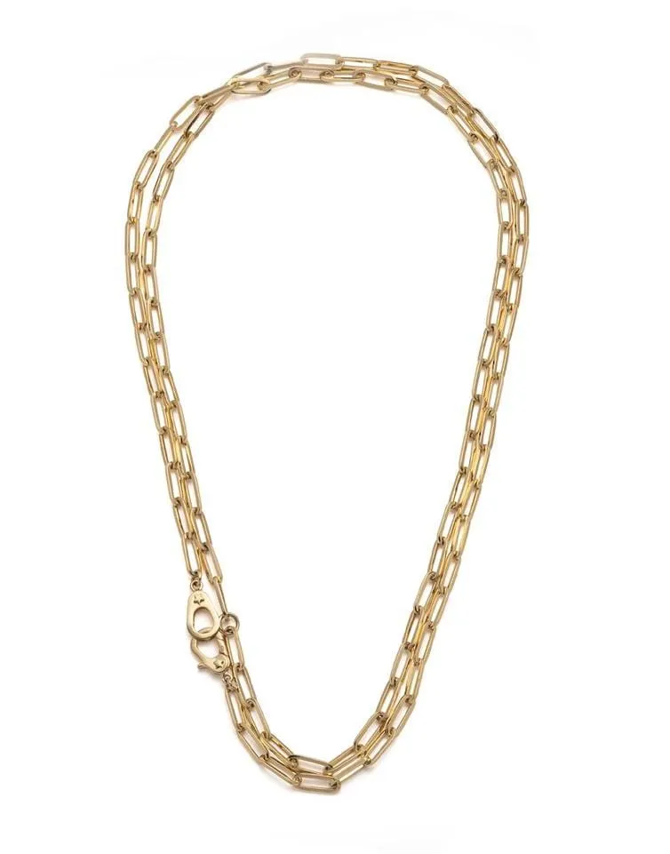 36" Sister Hook Clip Chain Necklace