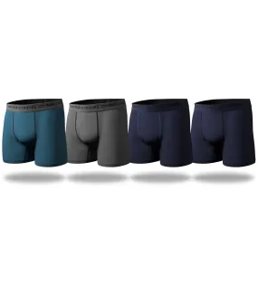 4-Way Stretch Every Day Kit Boxer Brief 4 Pack