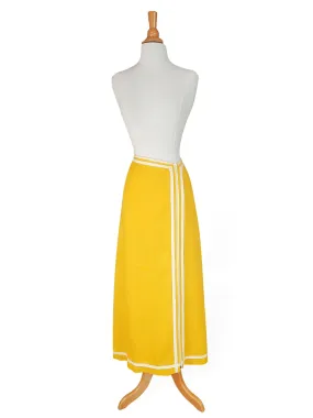 60s/70s Maxi Skirt in Yellow - sm