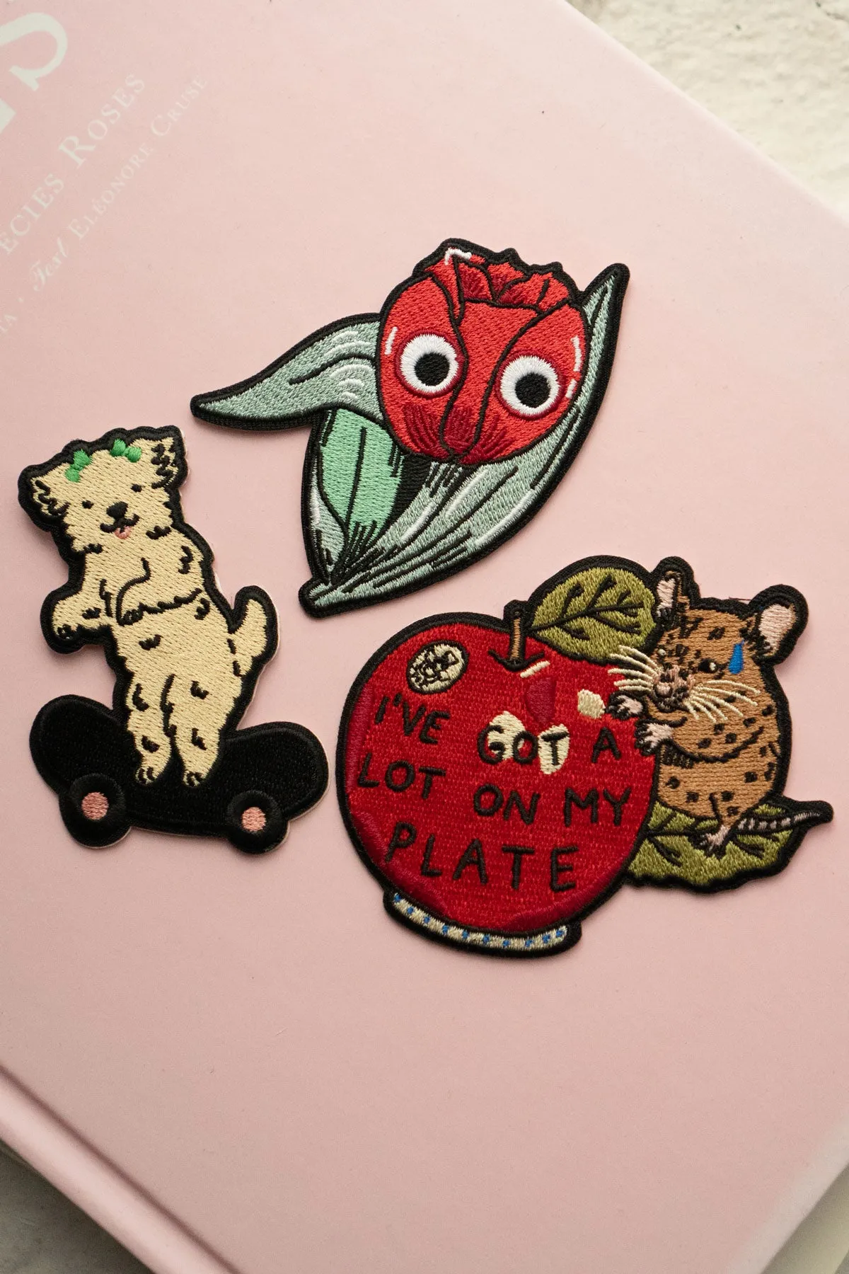 A Lot On My Plate - Sticky Patch