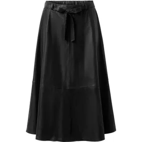 A skirt w/belt / 50158 - Black (Nero)