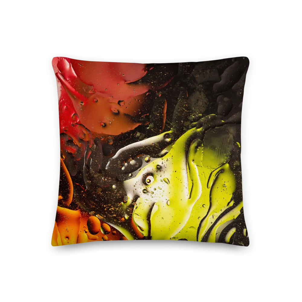 Abstract 02 Premium Square Pillow