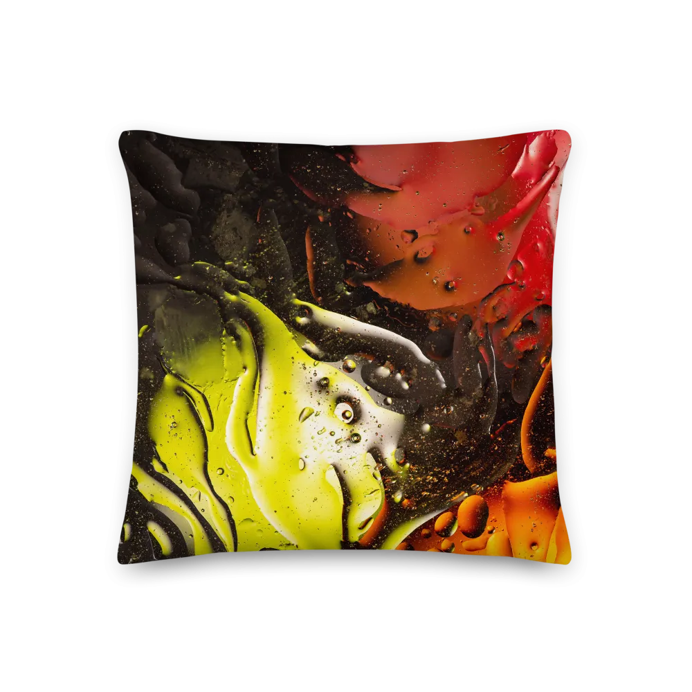 Abstract 02 Premium Square Pillow