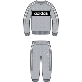 adidas Light Grey Heather Sweat Set