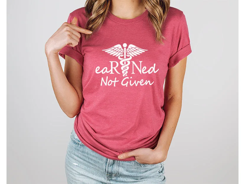 Adult Bella Canvas Tee | Earned Not Given