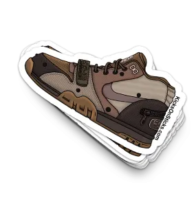 Air Trainer 1 "Cactus Chocolate" Sneaker Sticker