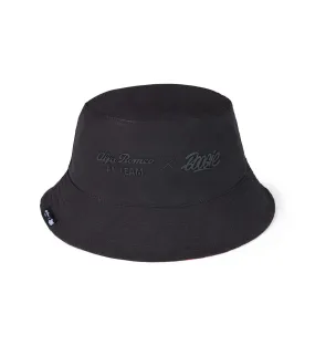 Alfa Romeo Racing F1  Limited Edition Black Reversible Bucket Hat- Designed by Swiss Graffiti Artist Boogie