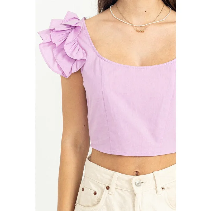 Almost Love Sleeveless Crop Top