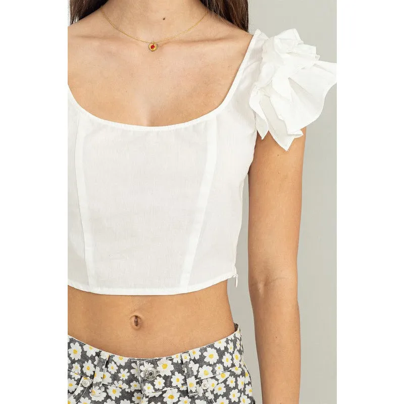 Almost Love Sleeveless Crop Top