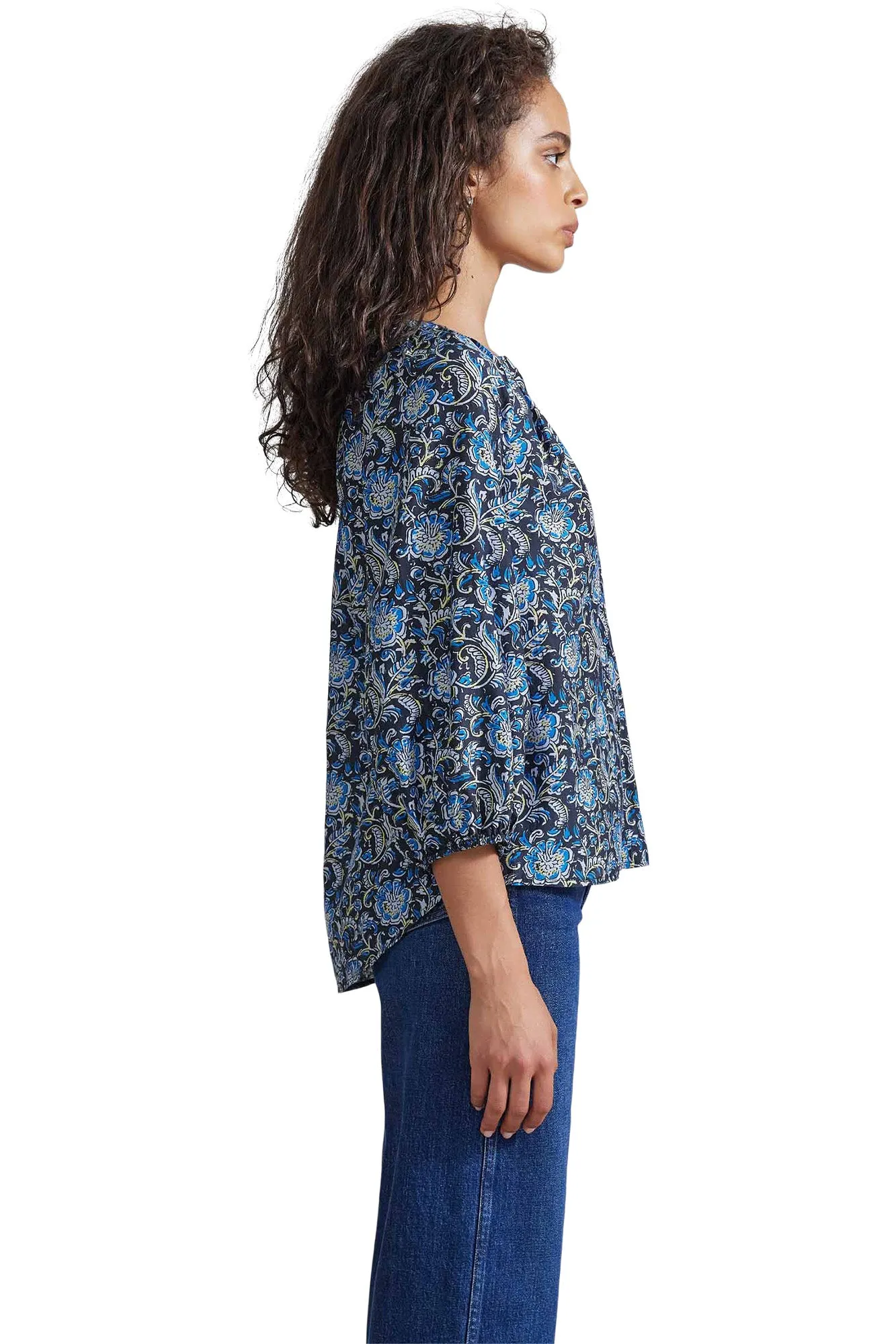 Apiece Apart Mitte Top in  Fortuna Folk Floral