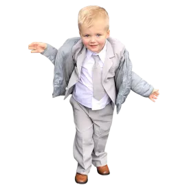 B - Boys Light Grey Suit (Classic)