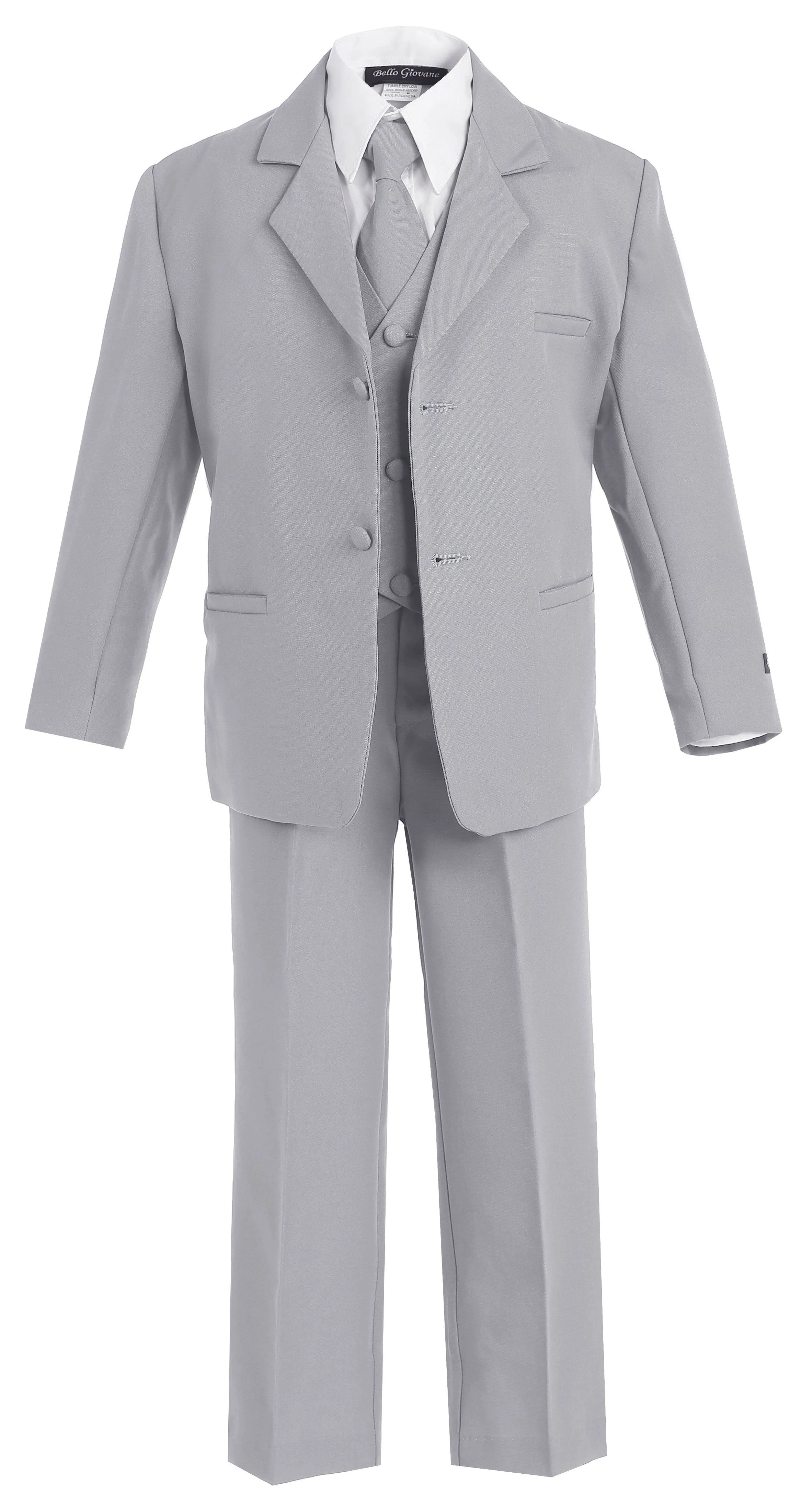 B - Boys Light Grey Suit (Classic)