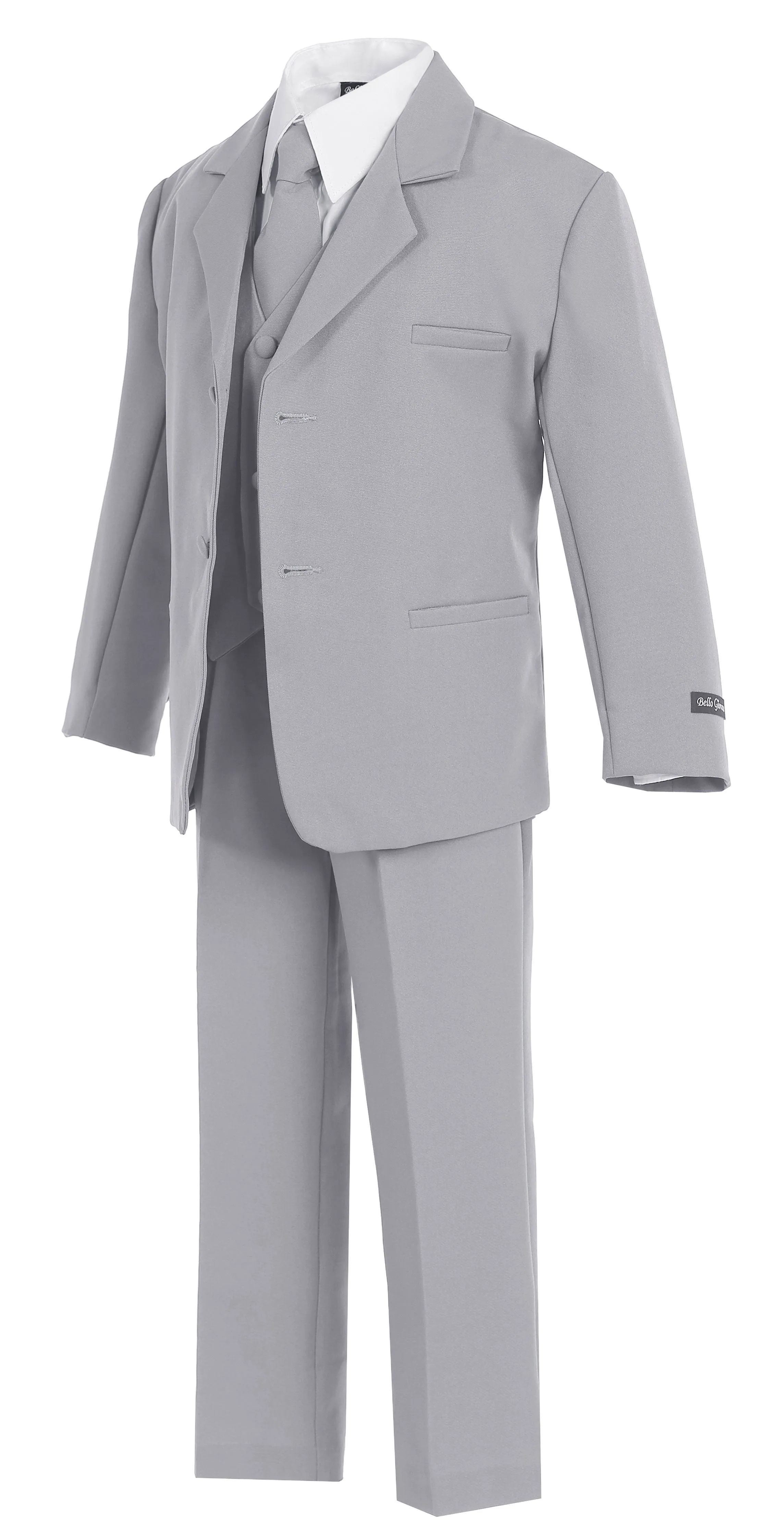 B - Boys Light Grey Suit (Classic)