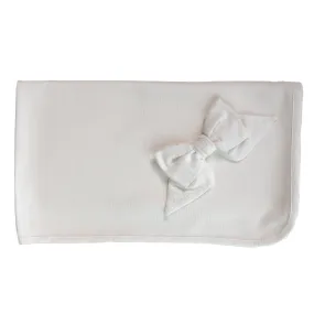 Baby Gi Pure Collection Girls Ivory Blanket