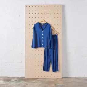 Bamboo Pyjama - Classic Set in Navy