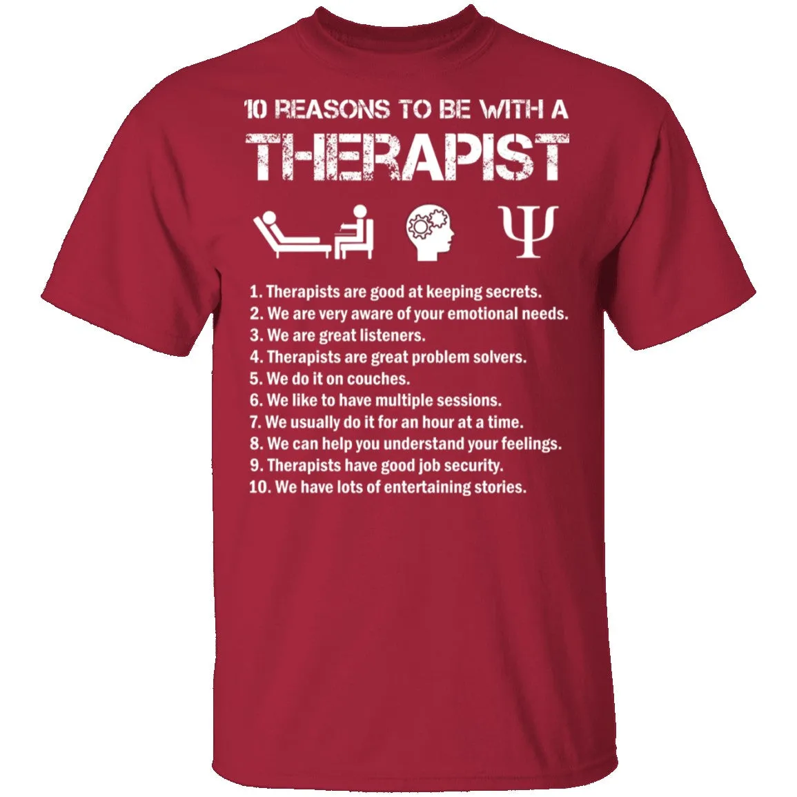 Be With a Therapist T-Shirt