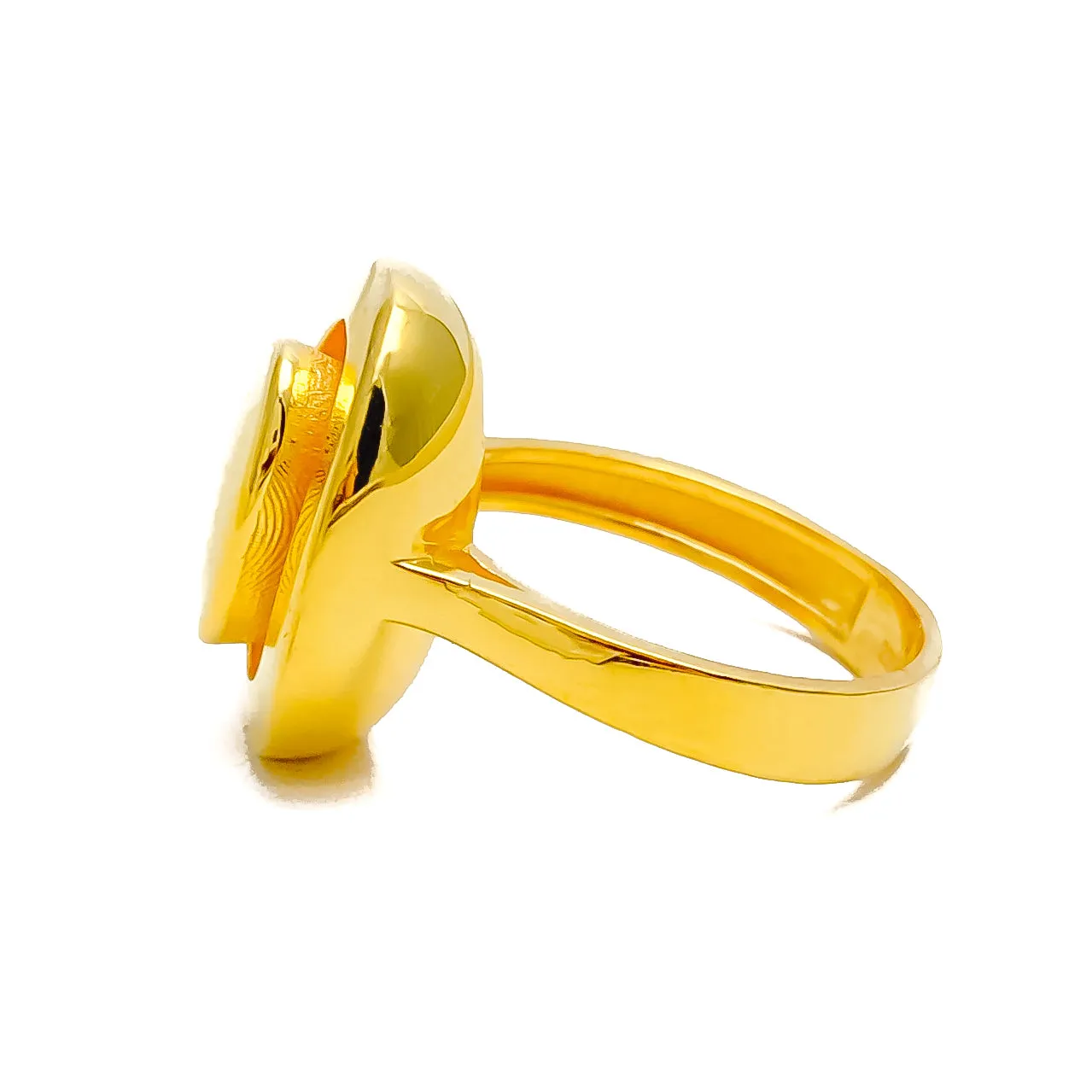 Beautiful Oval 22k Gold Ring