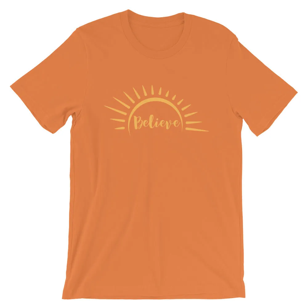 Believe Sunshine T-Shirt - Autumn Colors