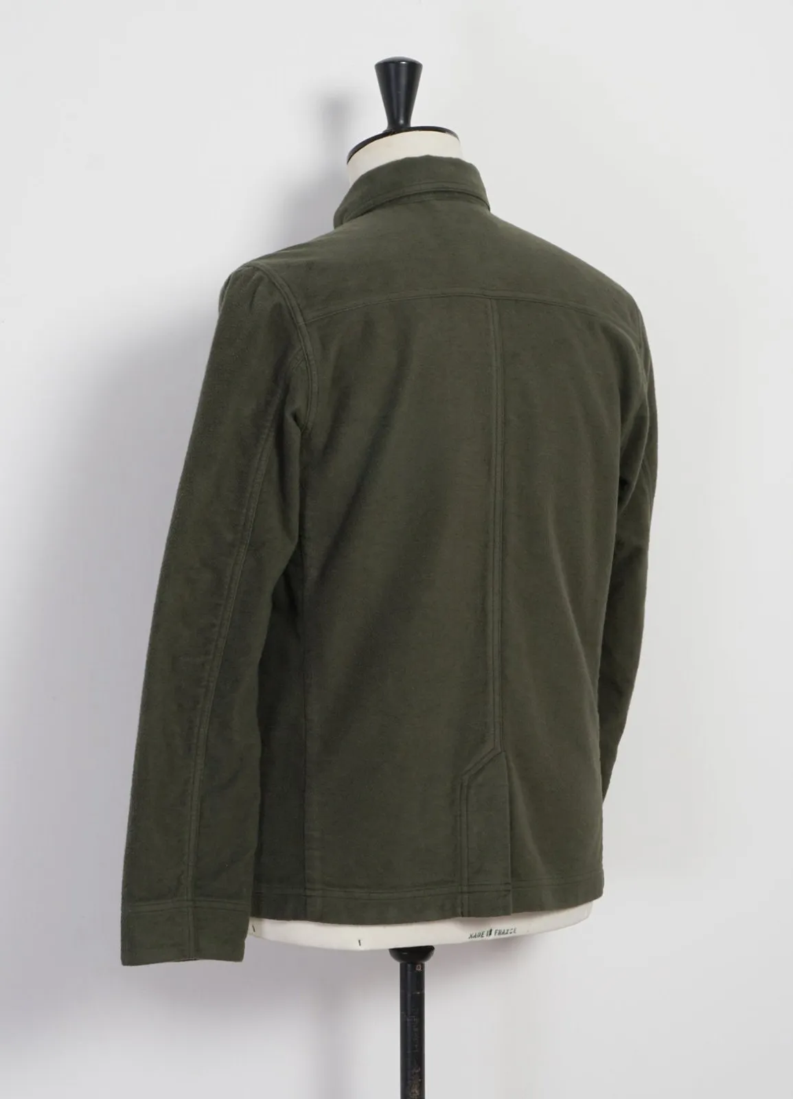 BERTRAM | Refined Work Jacket | Dark Green