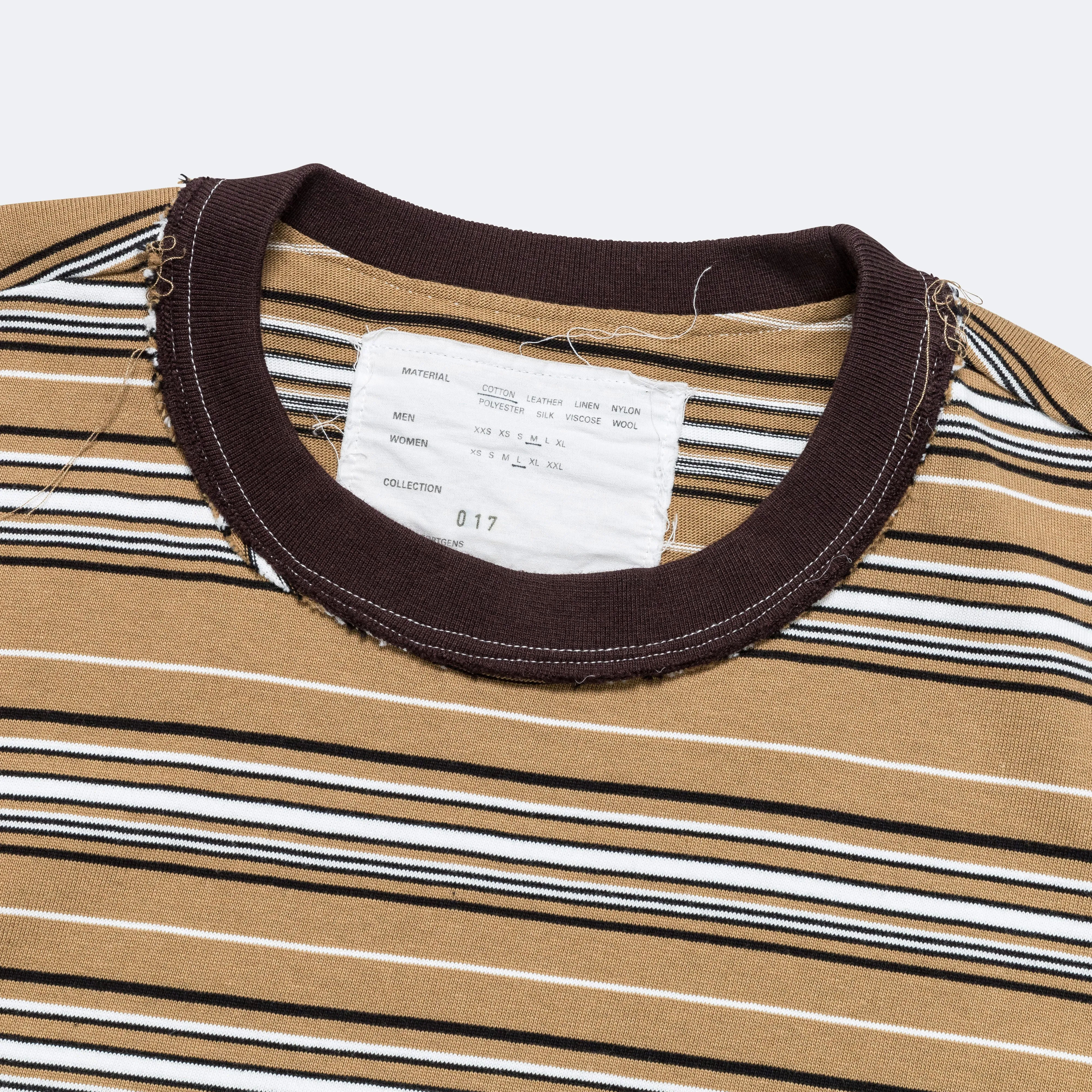 Big Tee - Brown Stripe