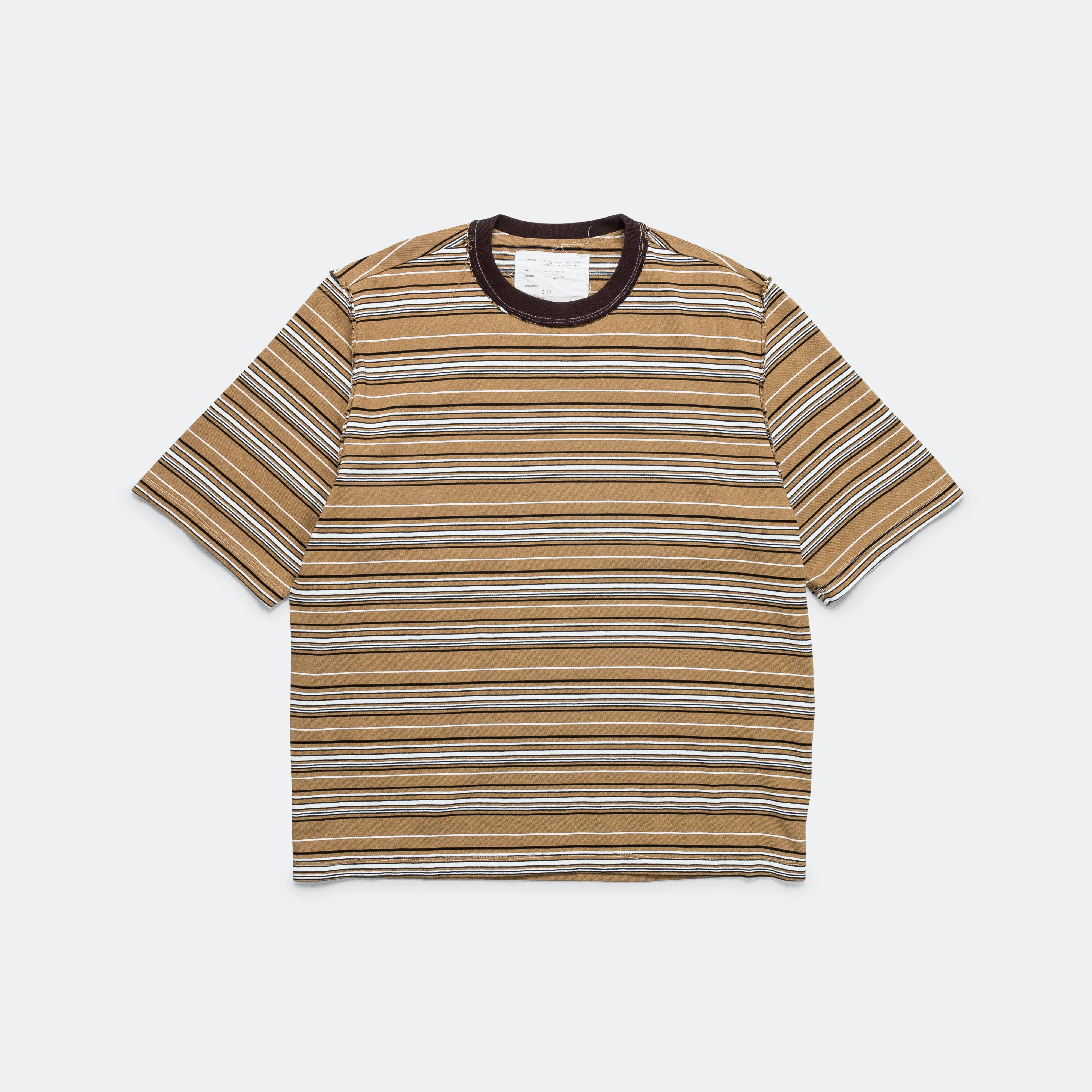 Big Tee - Brown Stripe