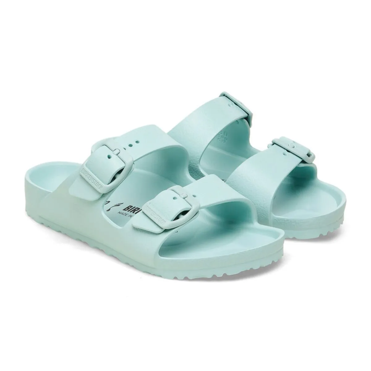 Birkenstock Girl's (Sizes 31-34) Arizona Surf Green EVA