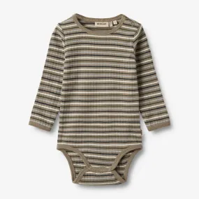 Body L/S Berti - multi stripe