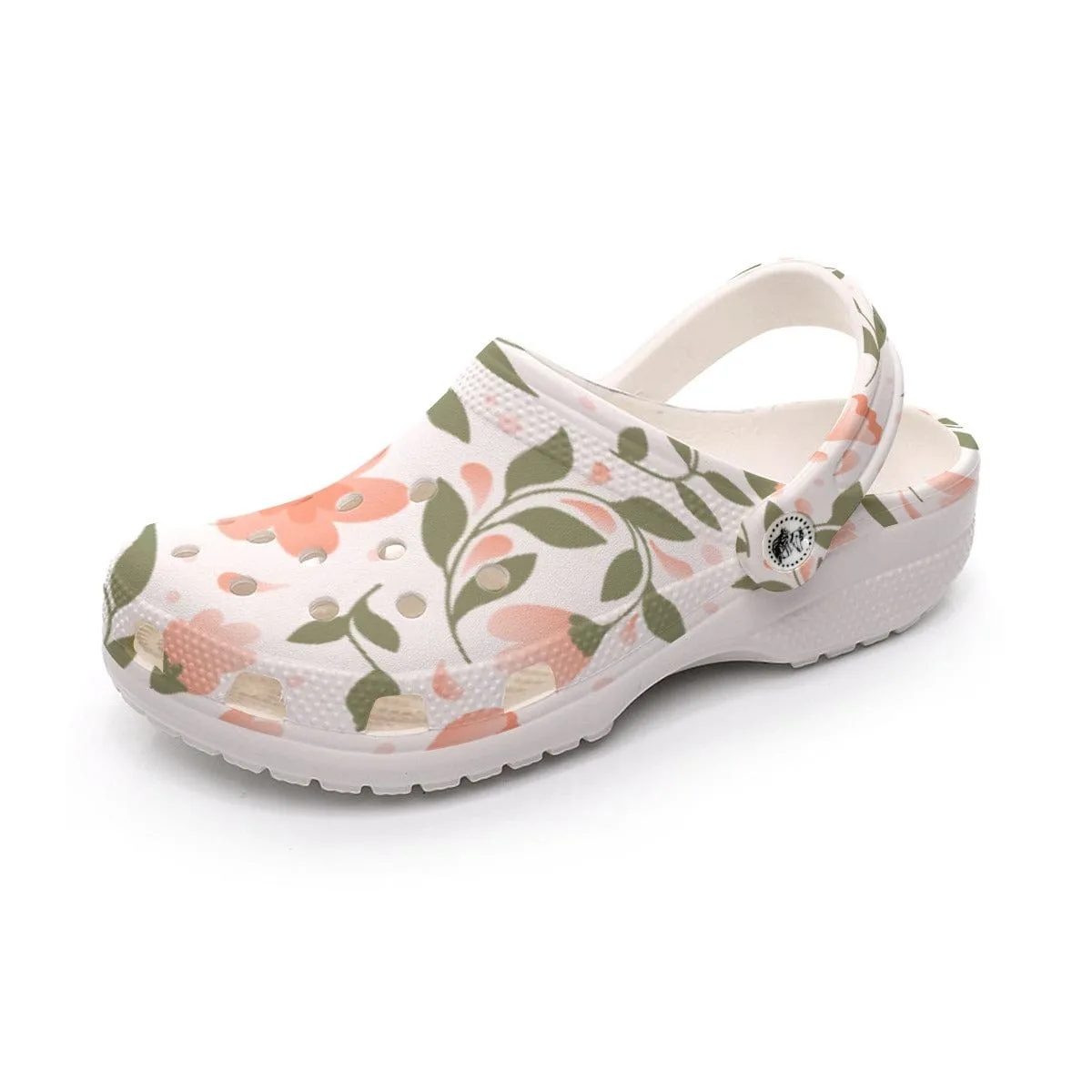 Botanical Ballet - Print Women's Classic Clogs