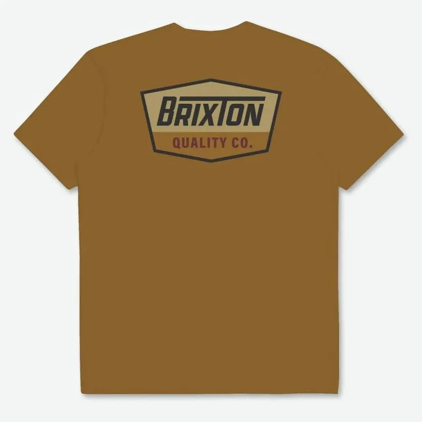 BRIXTON Regal S/S Standard T-Shirt - Timber