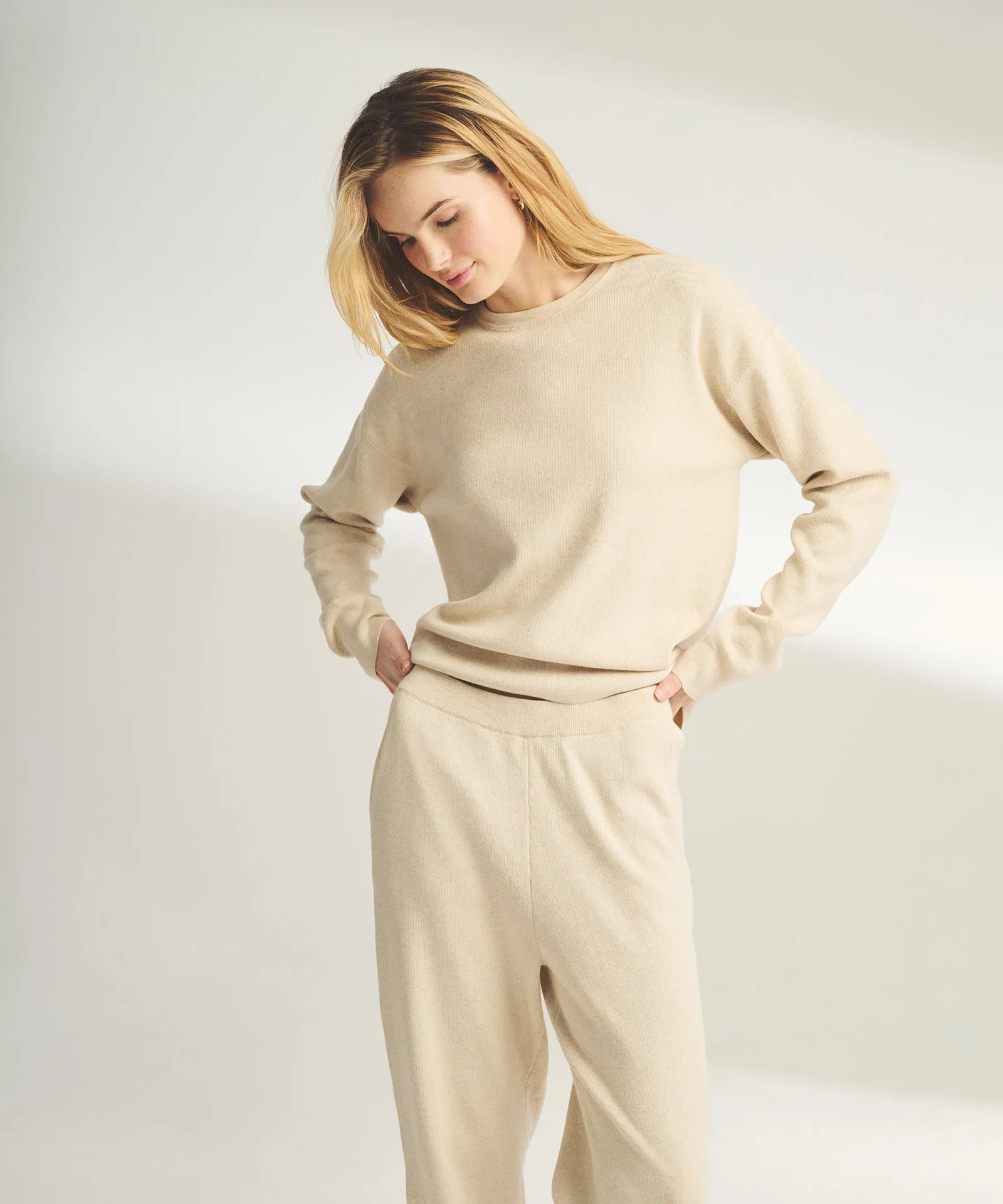 Café Cotton Cashmere Sweatshirt