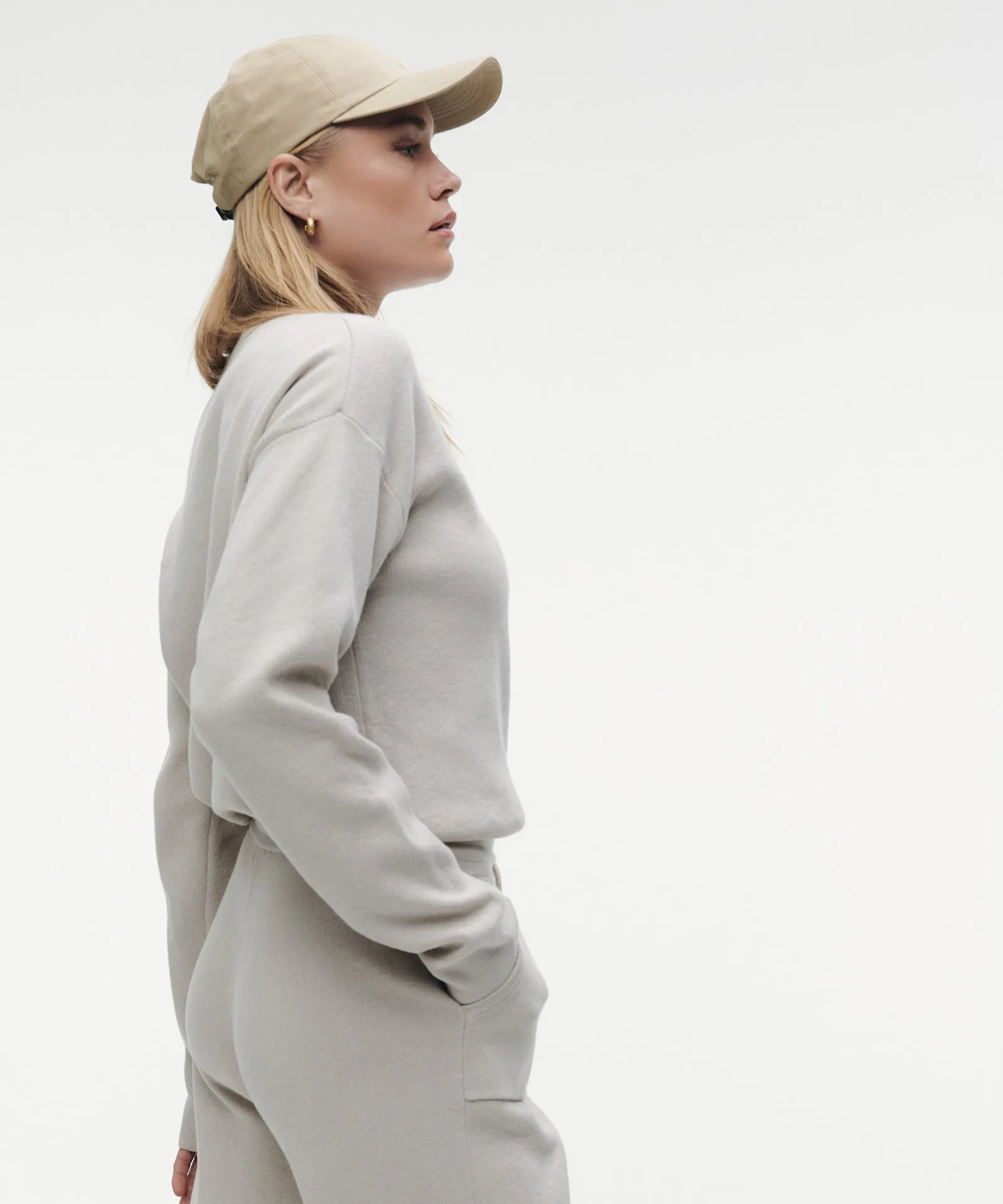 Café Cotton Cashmere Sweatshirt