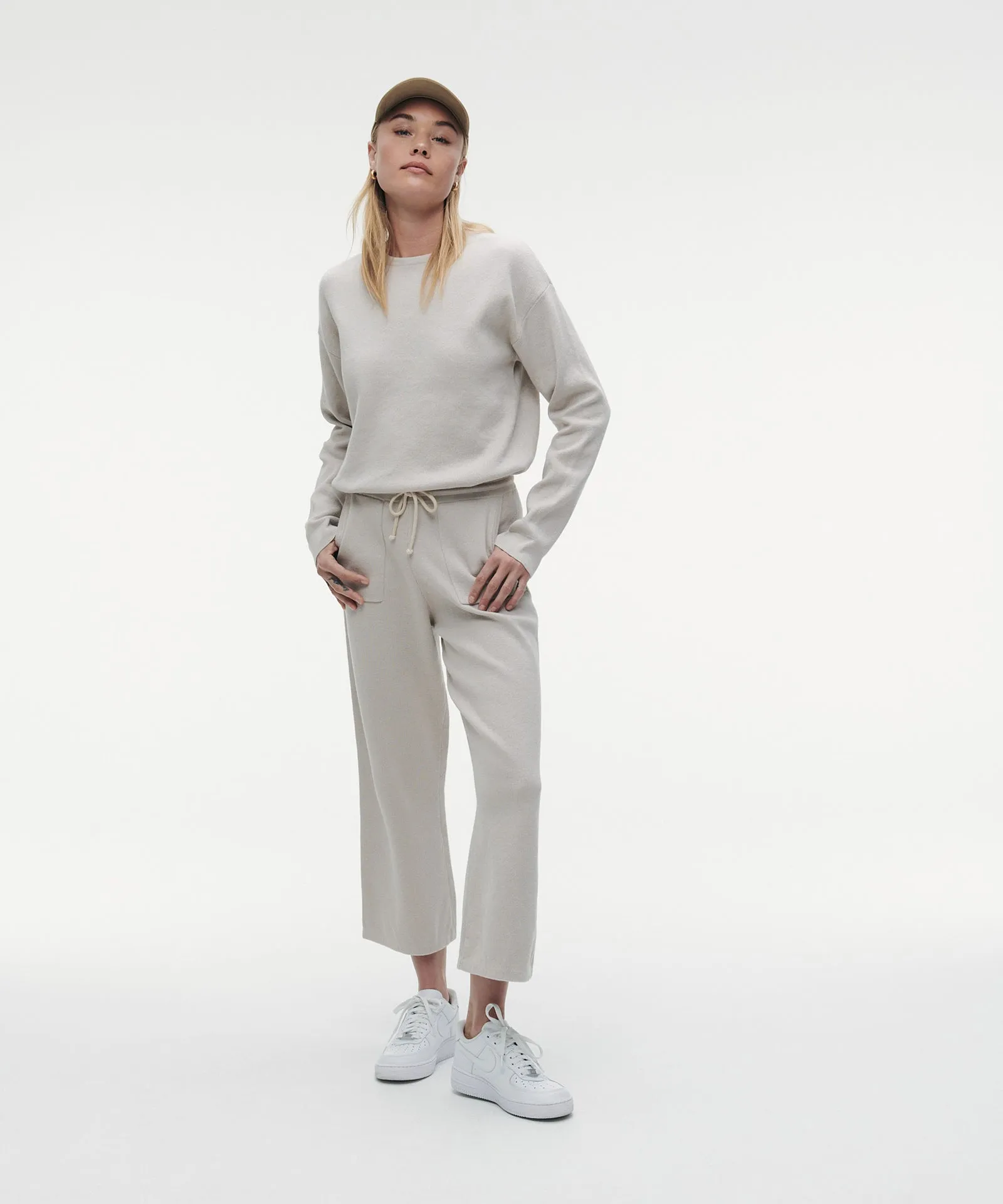 Café Cotton Cashmere Sweatshirt