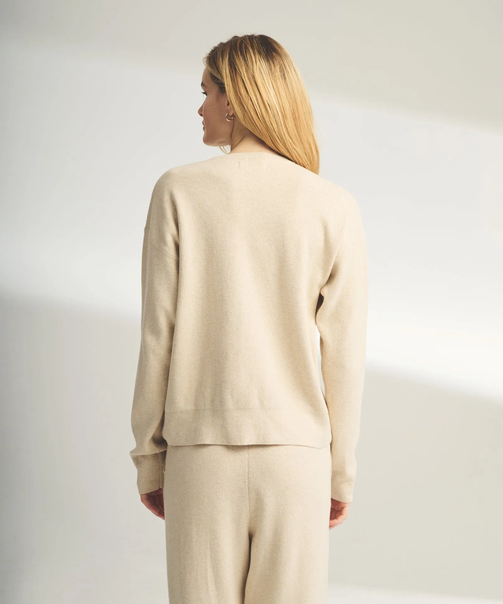 Café Cotton Cashmere Sweatshirt