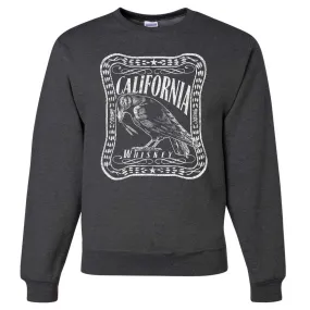 California Crow Whiskey Crewneck Sweatshirt