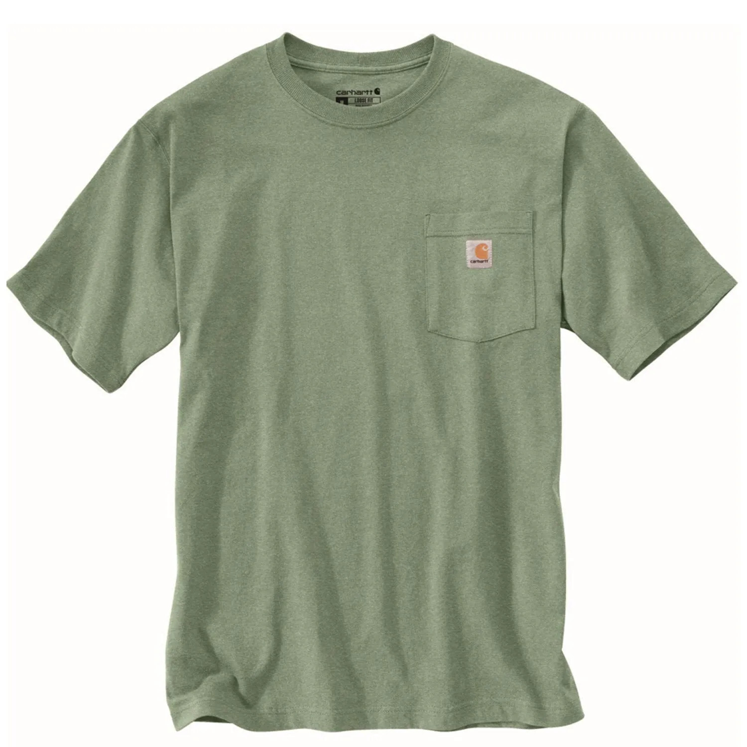 Carhartt Men's Short Sleeve Pocket T-Shirt_Loden Frost Heather