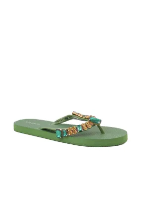 Casual Flip Flop I14131-Green