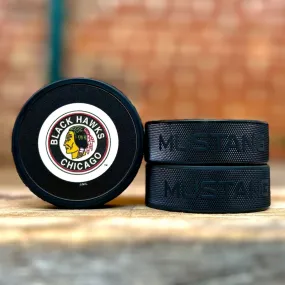 Chicago Blackhawks Vintage Classic Textured Puck