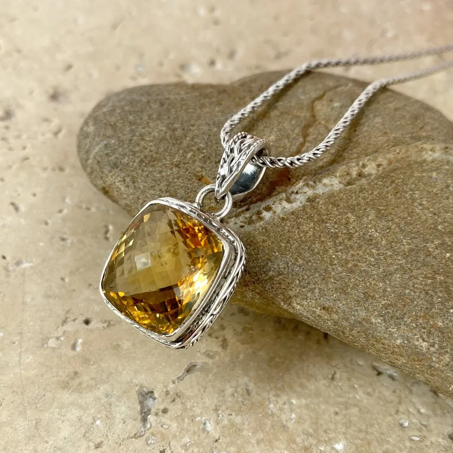 Citrine Pendant - Rangpur