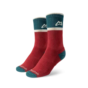 Classic Crew Trail Sock - Red