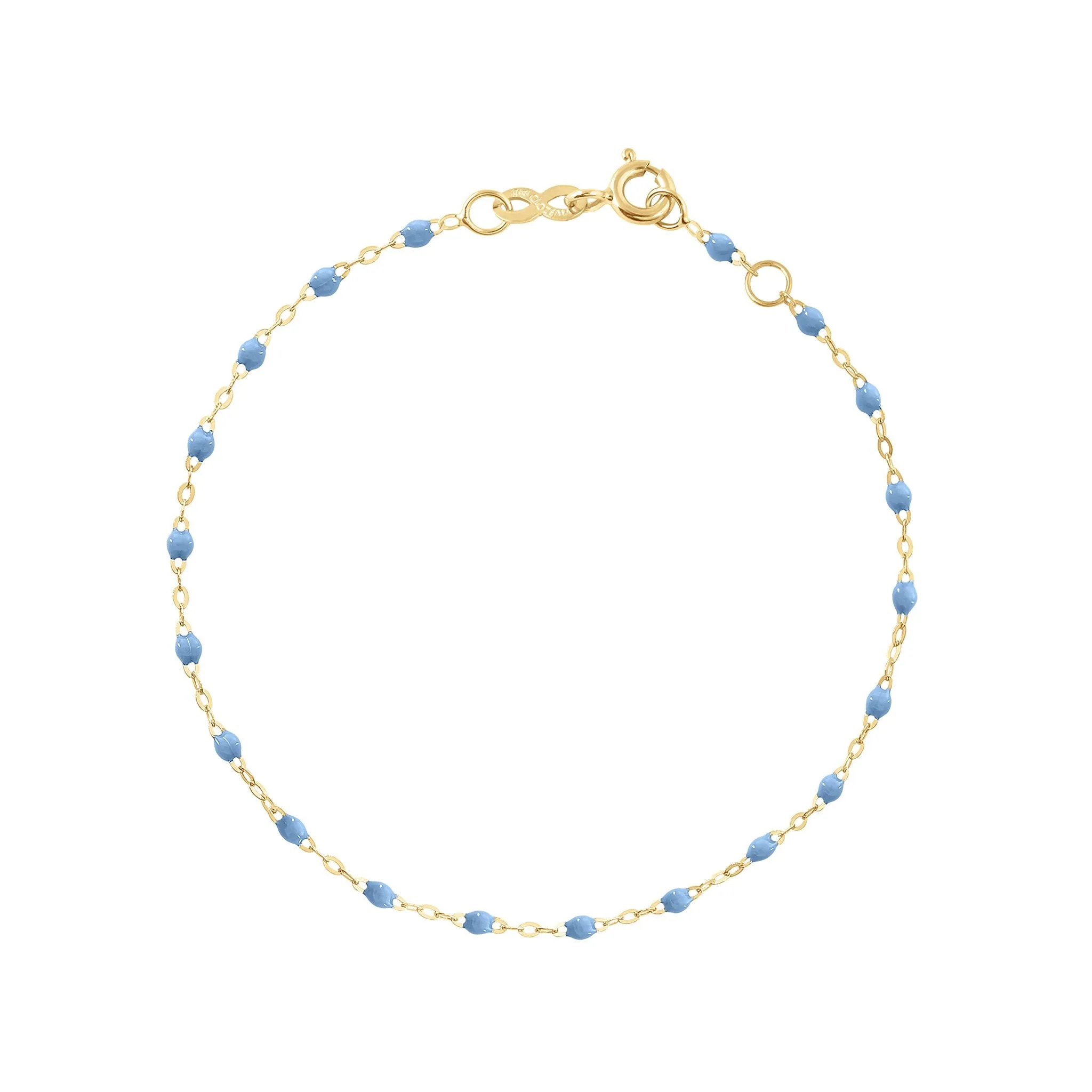 Classic Gigi Sky bracelet, Yellow Gold, 6.7"