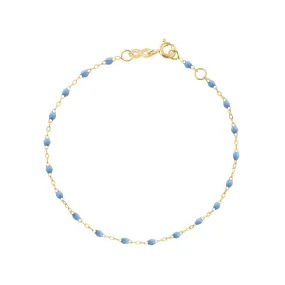 Classic Gigi Sky bracelet, Yellow Gold, 6.7"