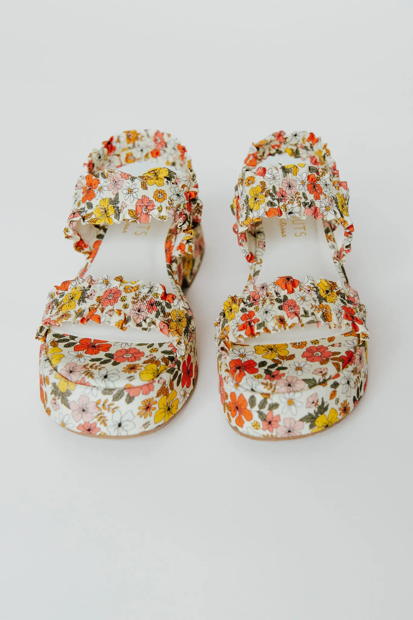 Coconuts by Matisse: Jean Platform Sandal in White Floral