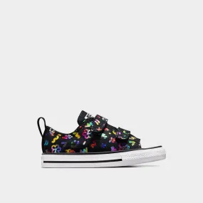 Converse Infants Chuck Taylor All Star Easy On Doodles Sneaker Black/Multi _ 181045 _ Black