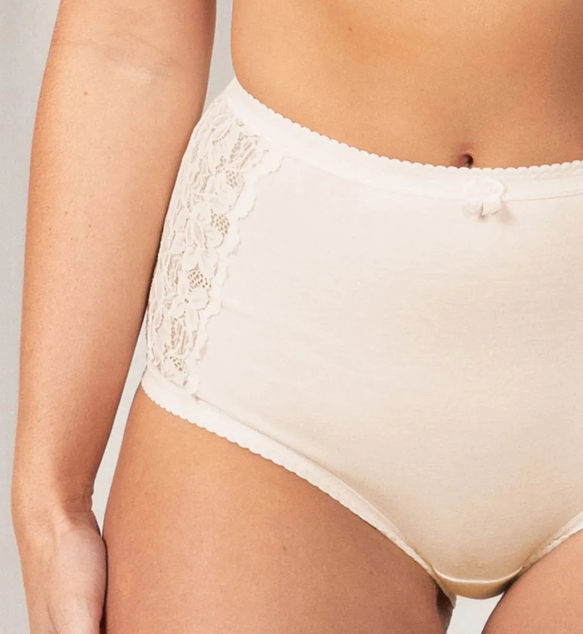 Cotton & Lace Full Brief