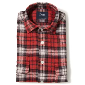 Cotton Check Work Shirt