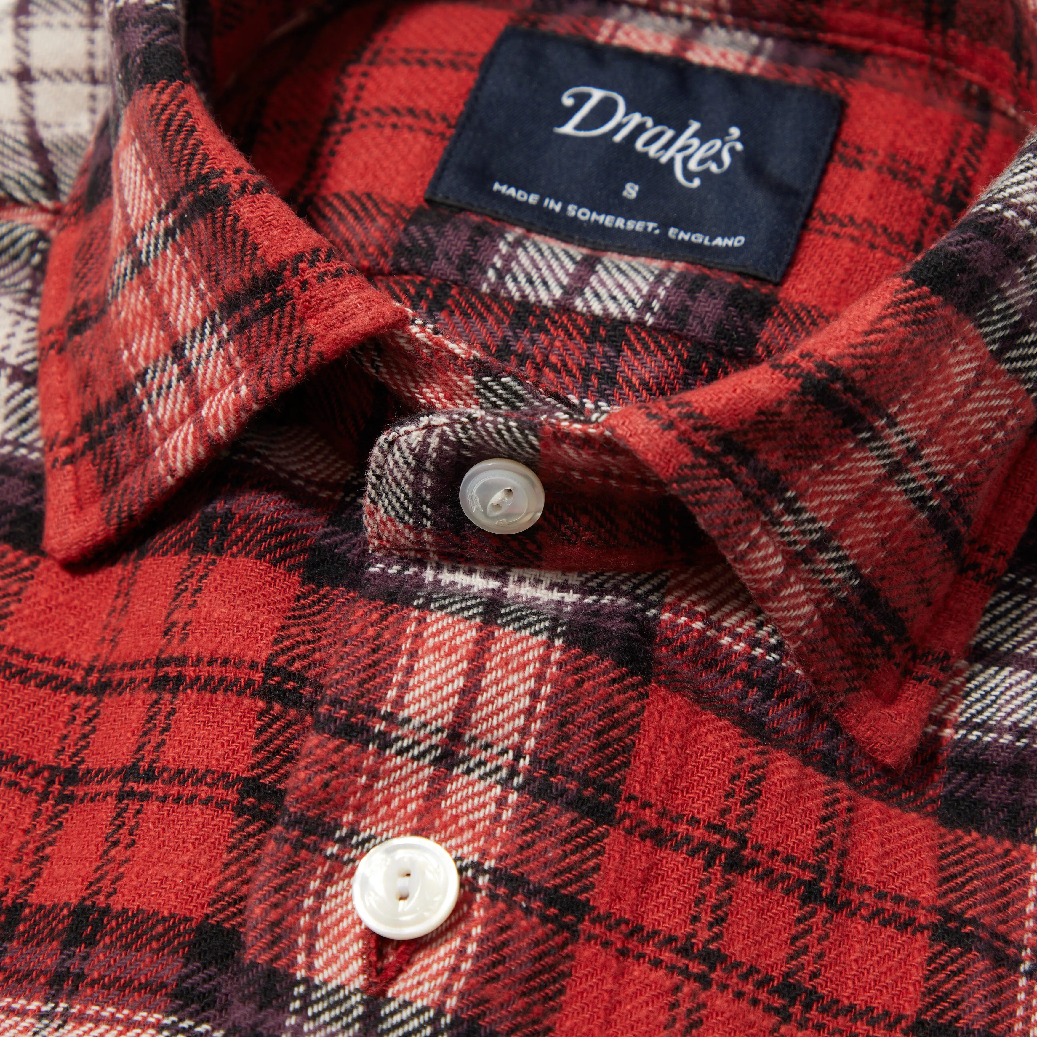 Cotton Check Work Shirt