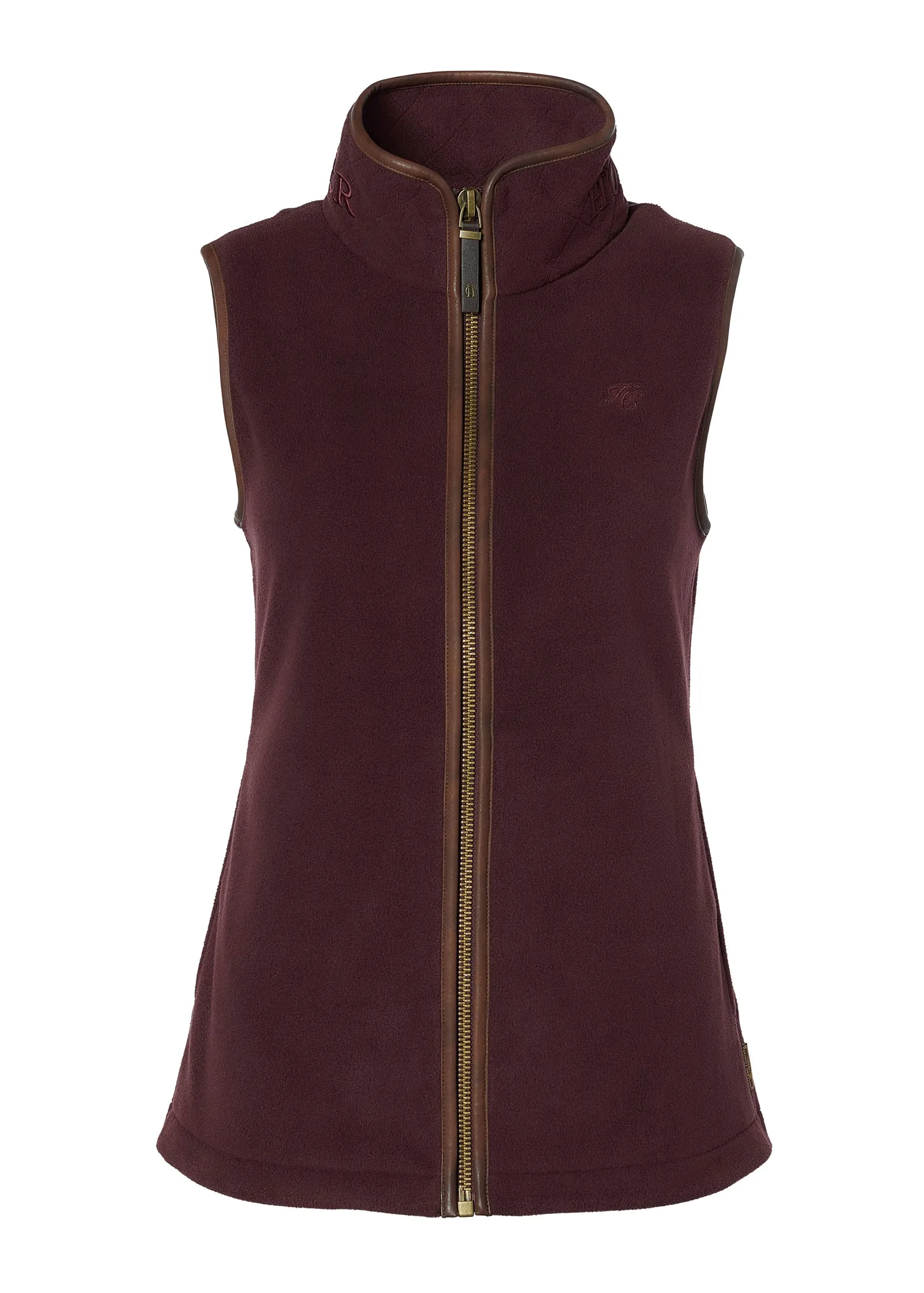 Country Fleece Gilet (Mulberry)