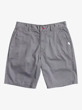 Crest Chino 21" Shorts - Quiet Shade